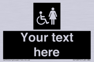 Custom information: black panel disabled and female